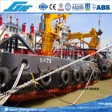 5t 8t Straight Telescopic Boom Marine Deck Crane